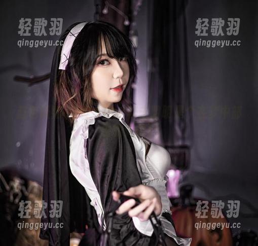 蓝色妖姬cos？Leah梓未明明是个在梦中部署的天使！