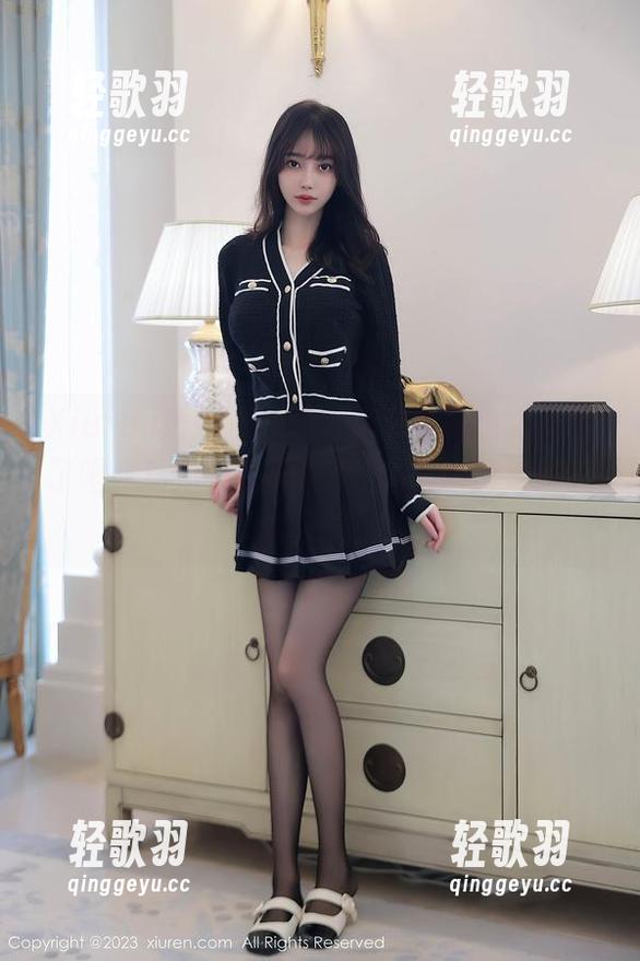 Xiuren秀人网 - 哎呀，双马尾也太少女了吧，私拍时的李雅柔182CM简直像回到校园！