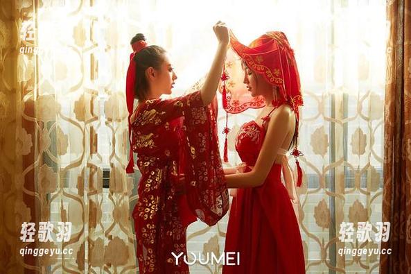 YouMi尤蜜荟 - 谁让戴渃欣穿上女仆装？私房图包好像有点吸引力。