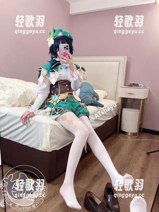 你知道什么是美图吗？来听at鲨鱼娓娓道来的刻晴传说