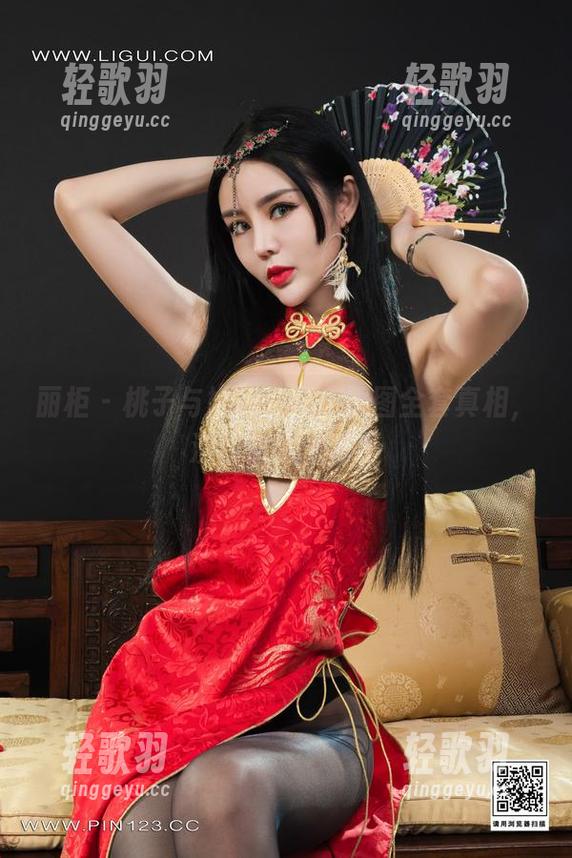 丽柜 - 桃子与她的白裙，原图全套真相，没偷偷放糖吧？