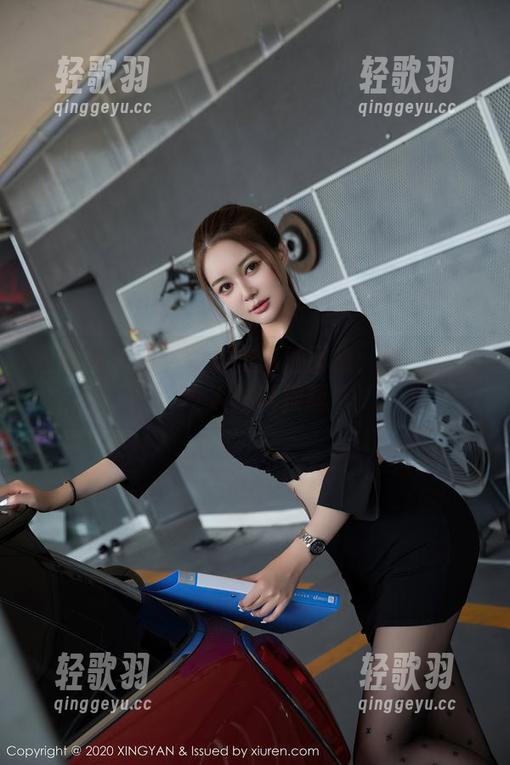 星颜社 - 清妙的皮衣高清图集：叛逆而又令人难以捉摸