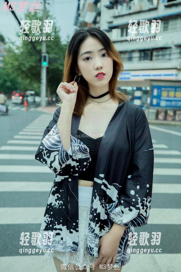 梦丝女神 - 白衬衫套图：灵唯的灵感之源，适用于任何求偶策略，虽说……能否约到人另当别论！