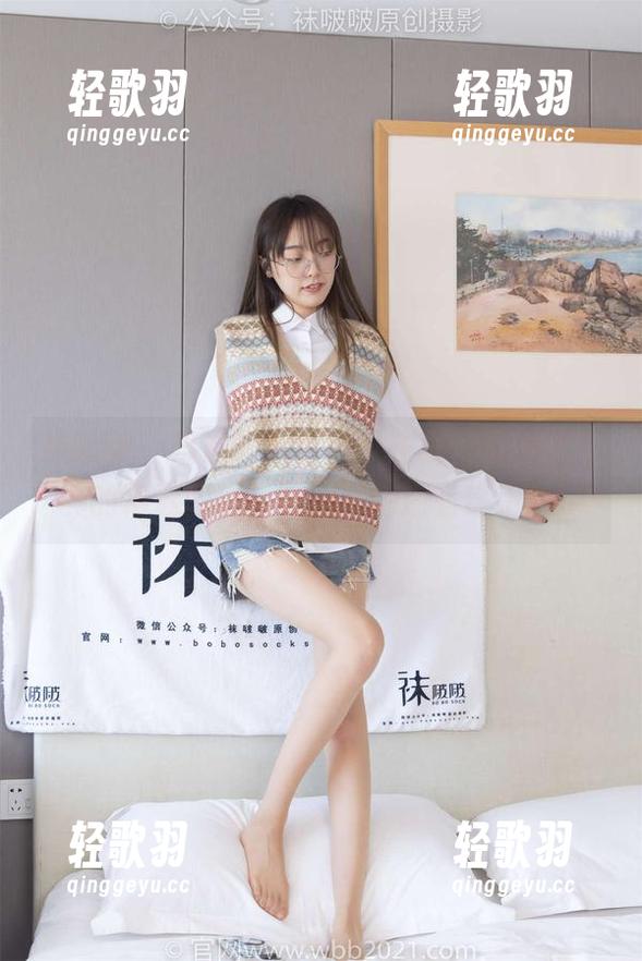 袜啵啵 - 奶油的黑色美甲花絮，无处不在的精选图库，没想到她还有这手！